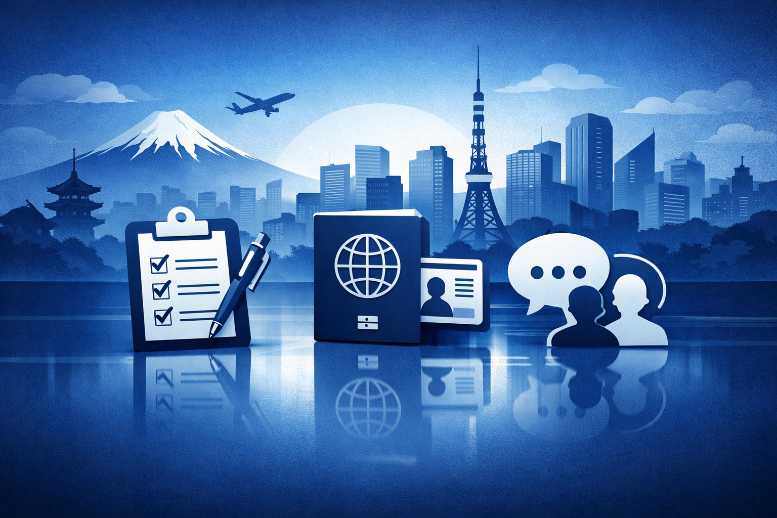 在留資格（ビザ）について行政書士が実務目線で解説する総合ガイド記事のアイキャッチ画像